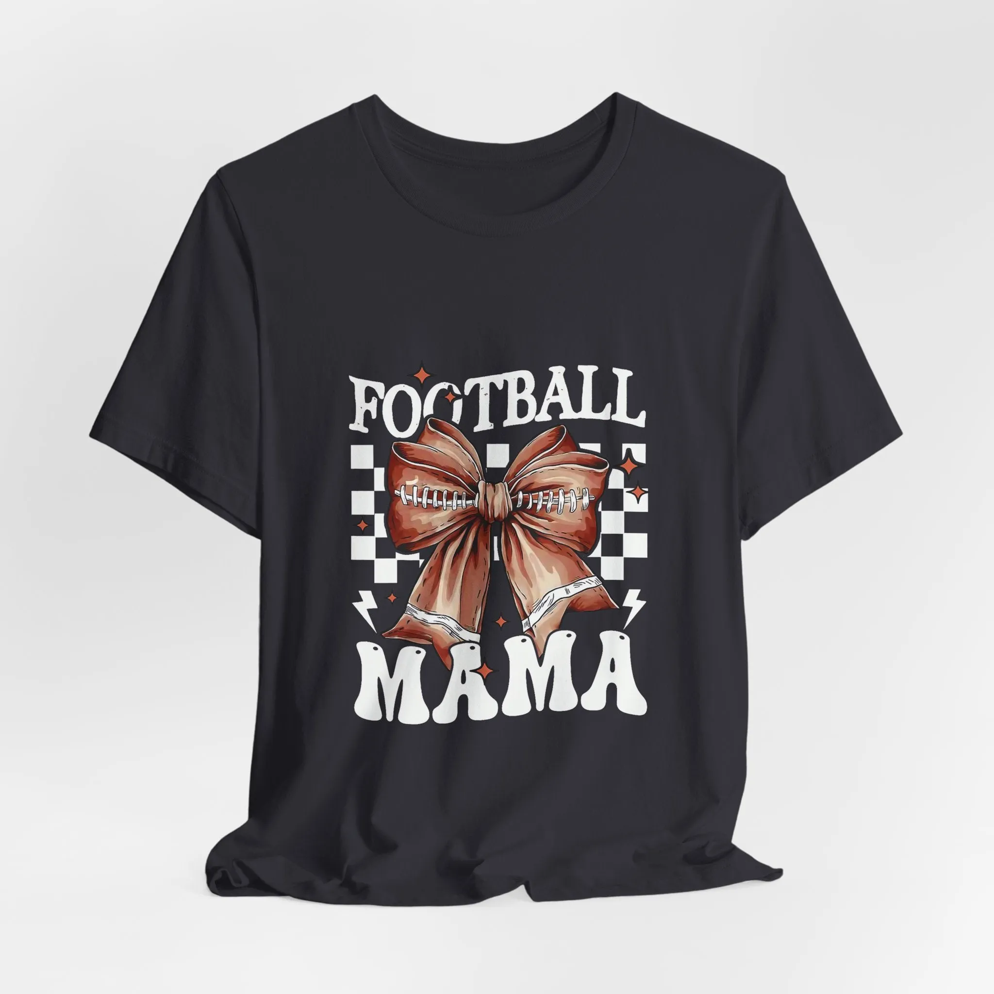 Football Mama T-Shirt - Unisex Garment-Dyed Tee