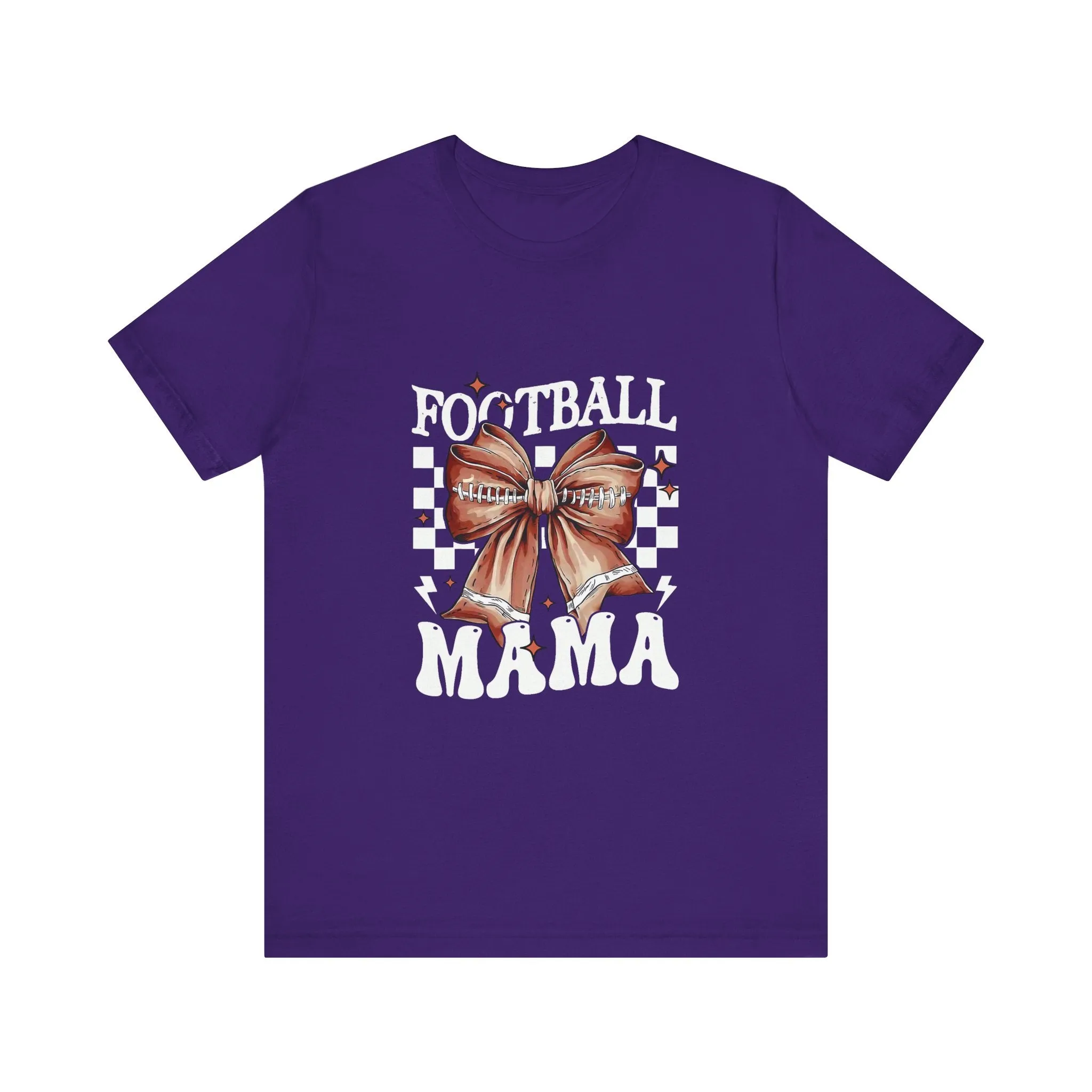 Football Mama T-Shirt - Unisex Garment-Dyed Tee
