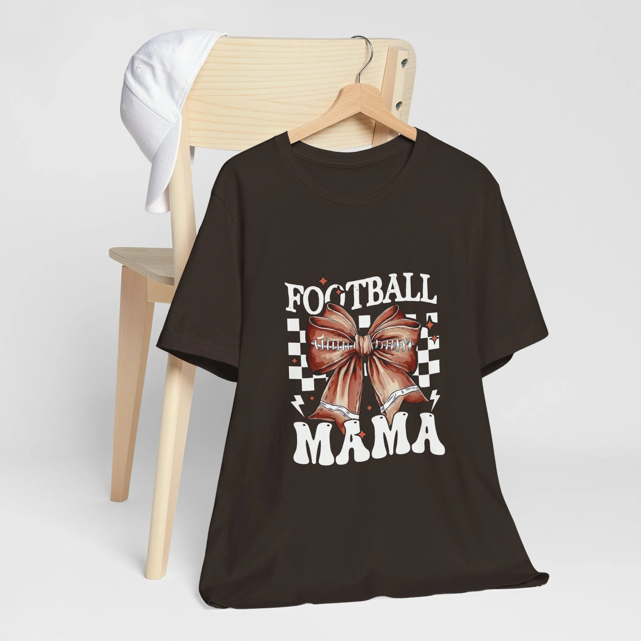 Football Mama T-Shirt - Unisex Garment-Dyed Tee