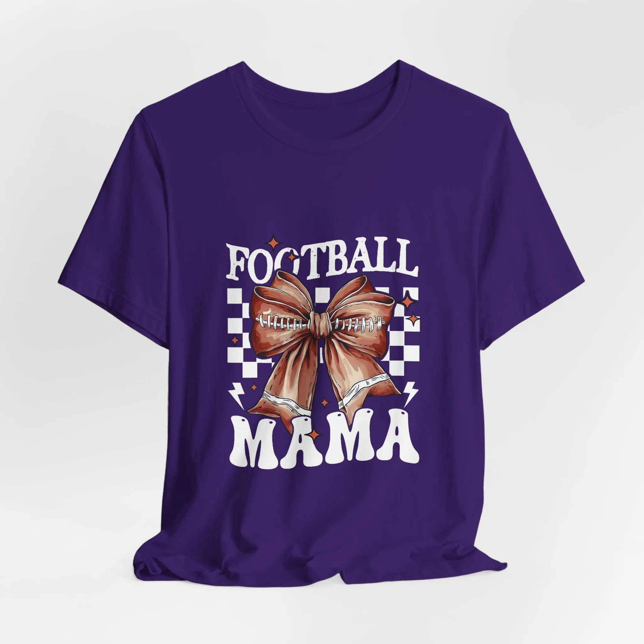 Football Mama T-Shirt - Unisex Garment-Dyed Tee