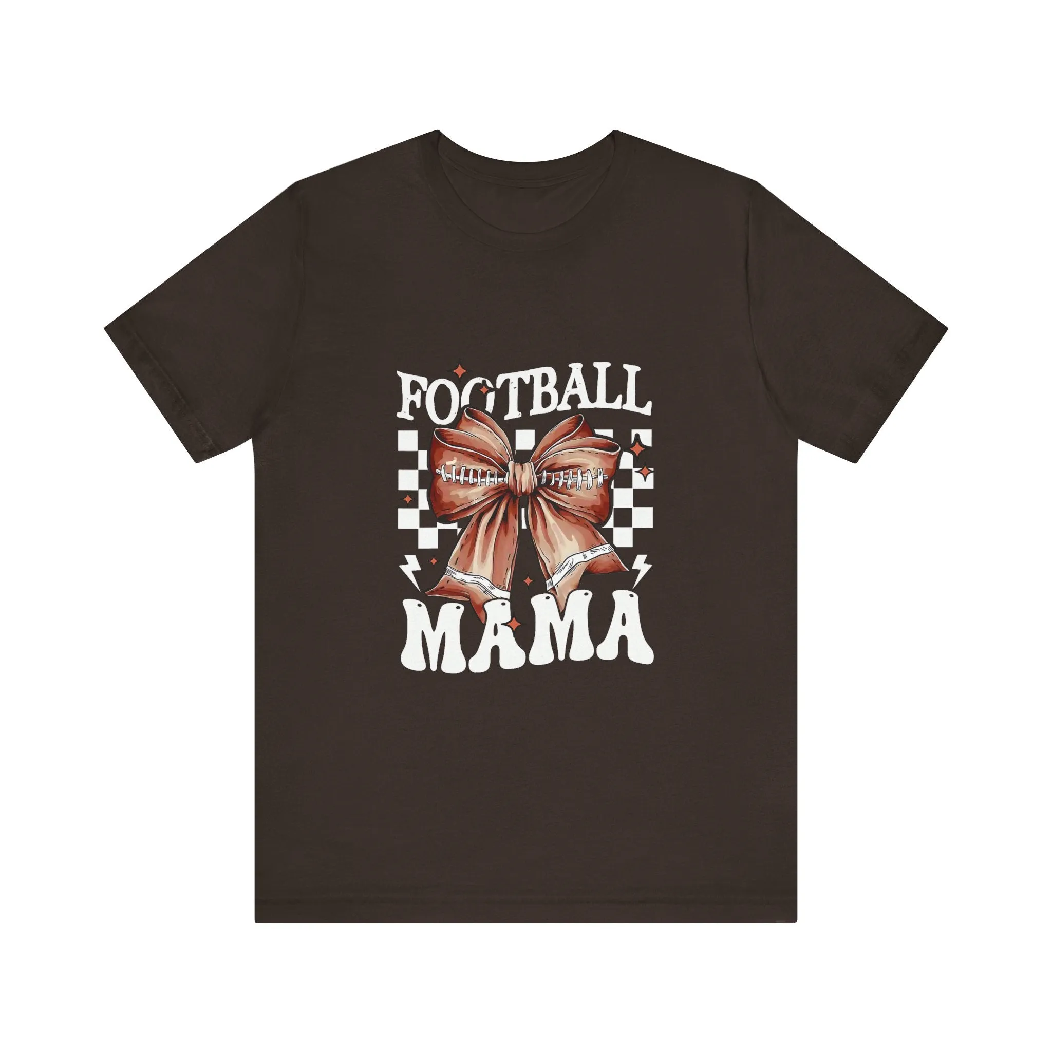 Football Mama T-Shirt - Unisex Garment-Dyed Tee
