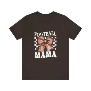 Football Mama T-Shirt - Unisex Garment-Dyed Tee