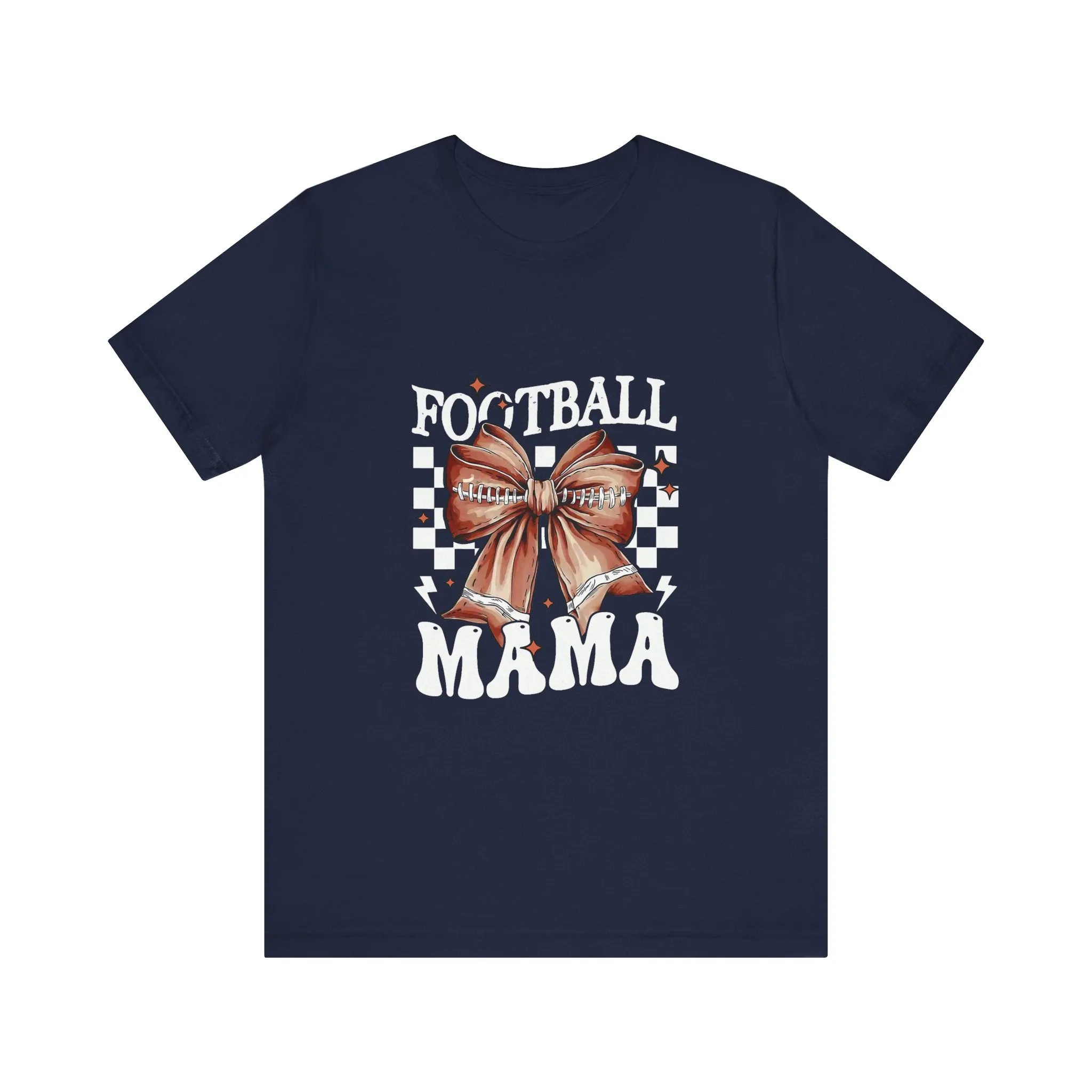 Football Mama T-Shirt - Unisex Garment-Dyed Tee