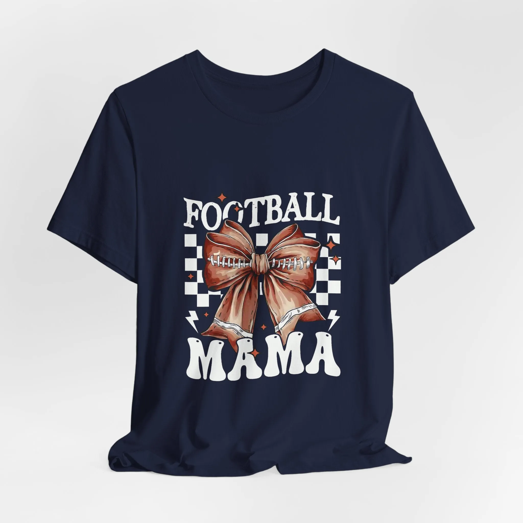 Football Mama T-Shirt - Unisex Garment-Dyed Tee