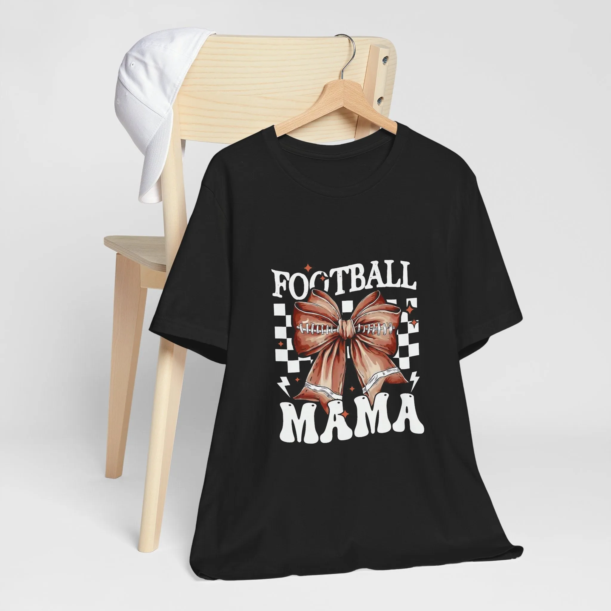 Football Mama T-Shirt - Unisex Garment-Dyed Tee