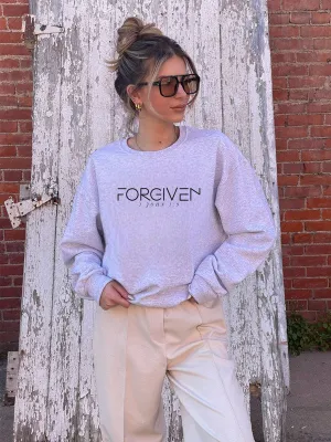 FORGIVEN 1 John 1:9! Sweatshirt