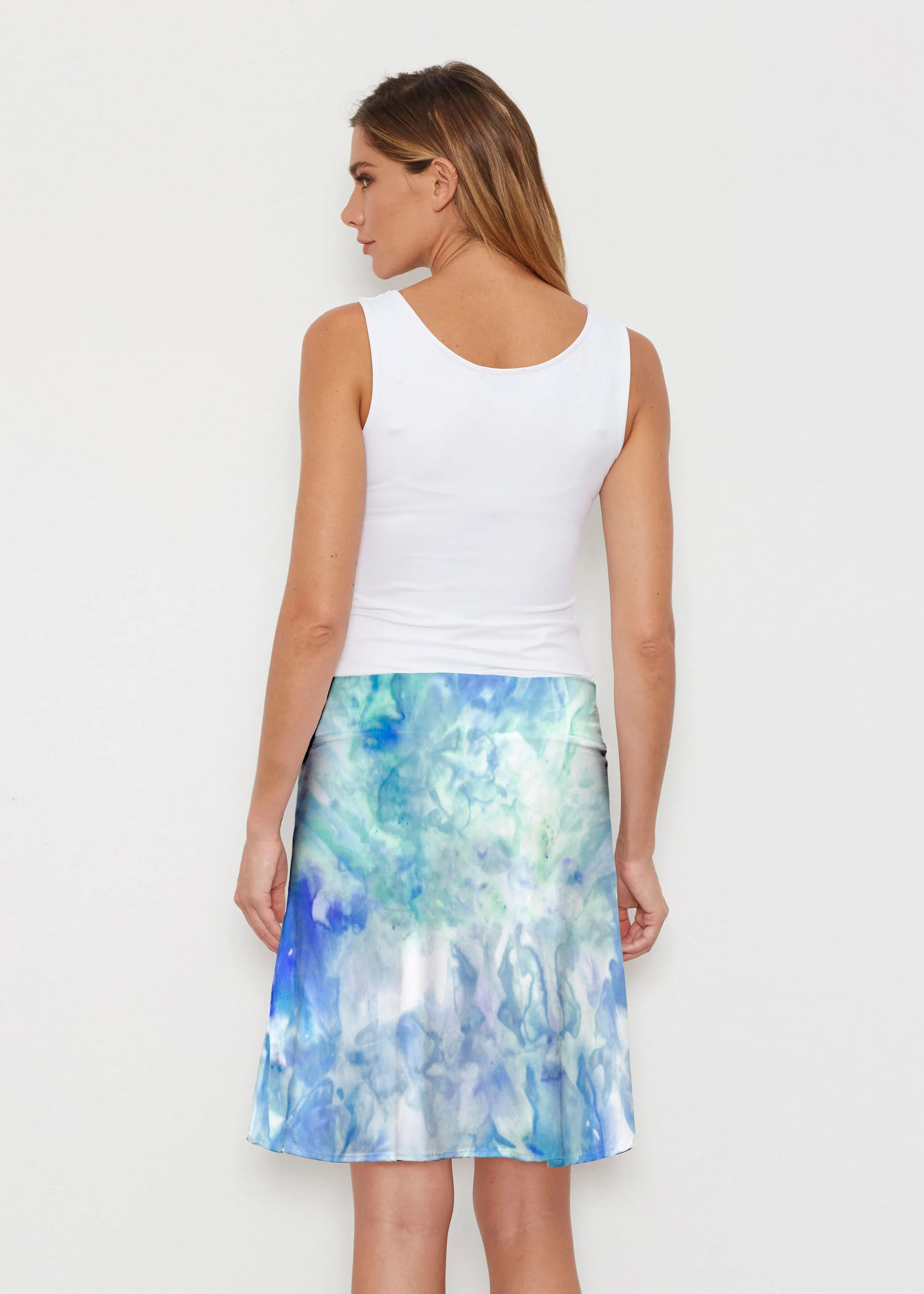 Francesca (16249) ~ Silky Brenda Skirt 21 inch
