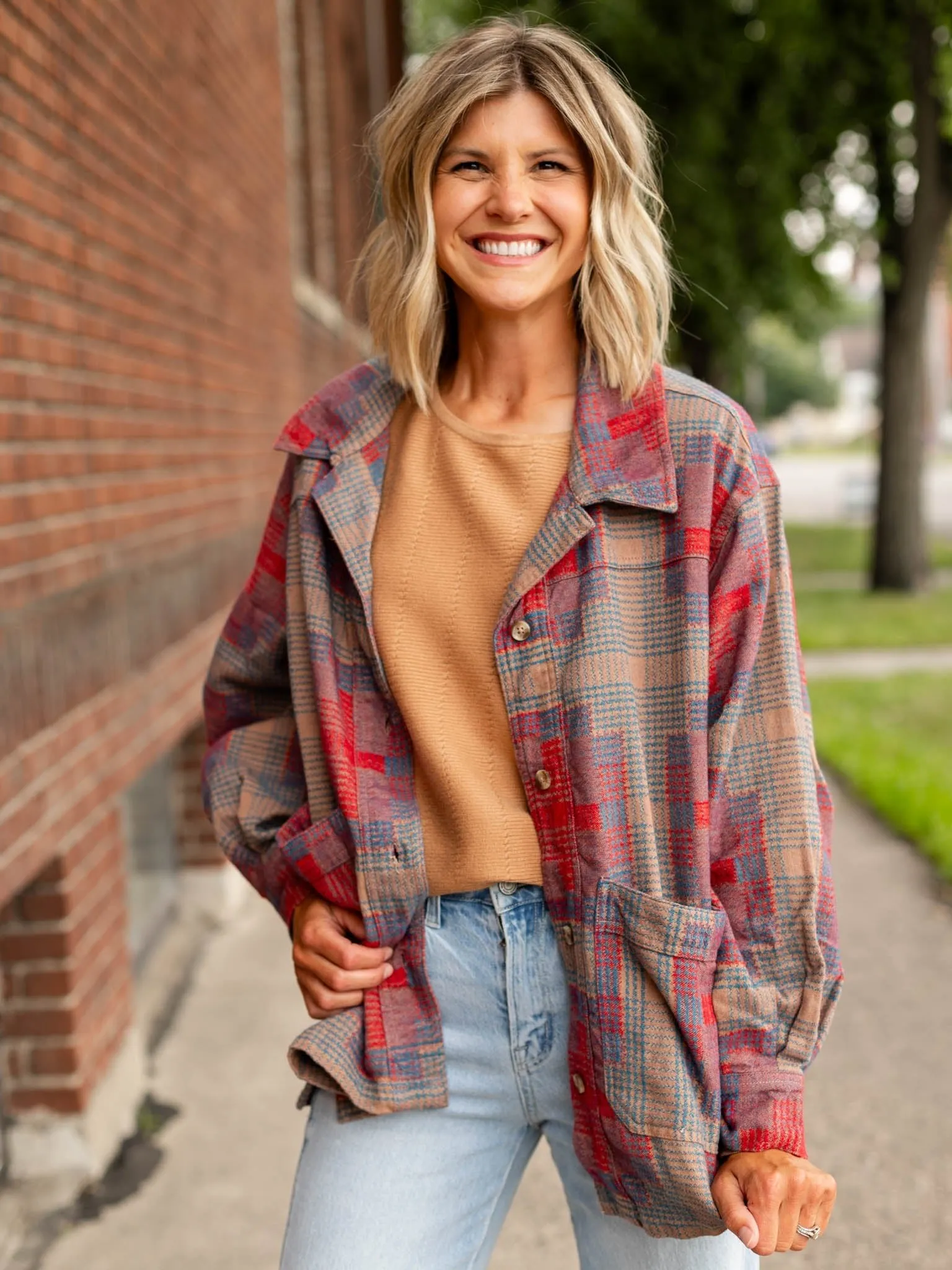 Free People Keep It Cozy Shirt