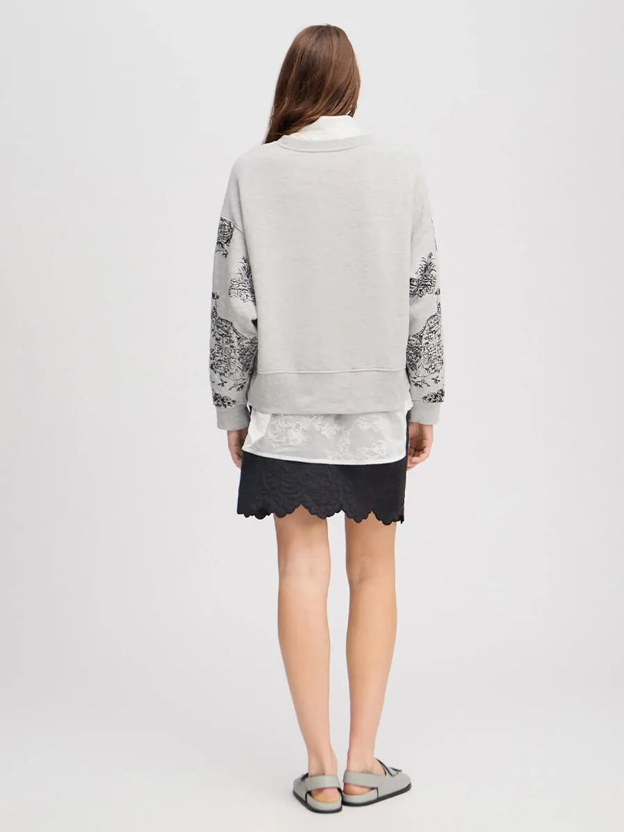 Friede Sweatshirt - Grey