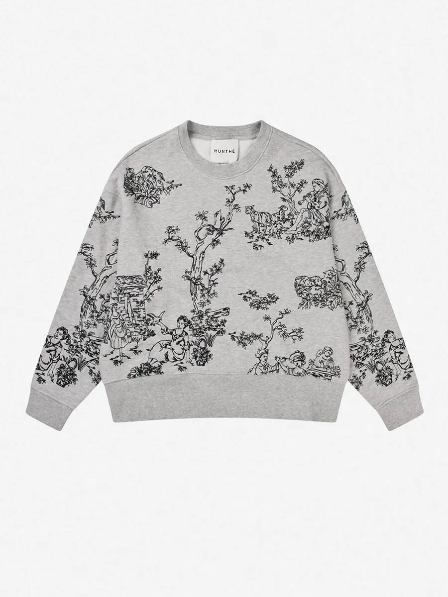 Friede Sweatshirt - Grey