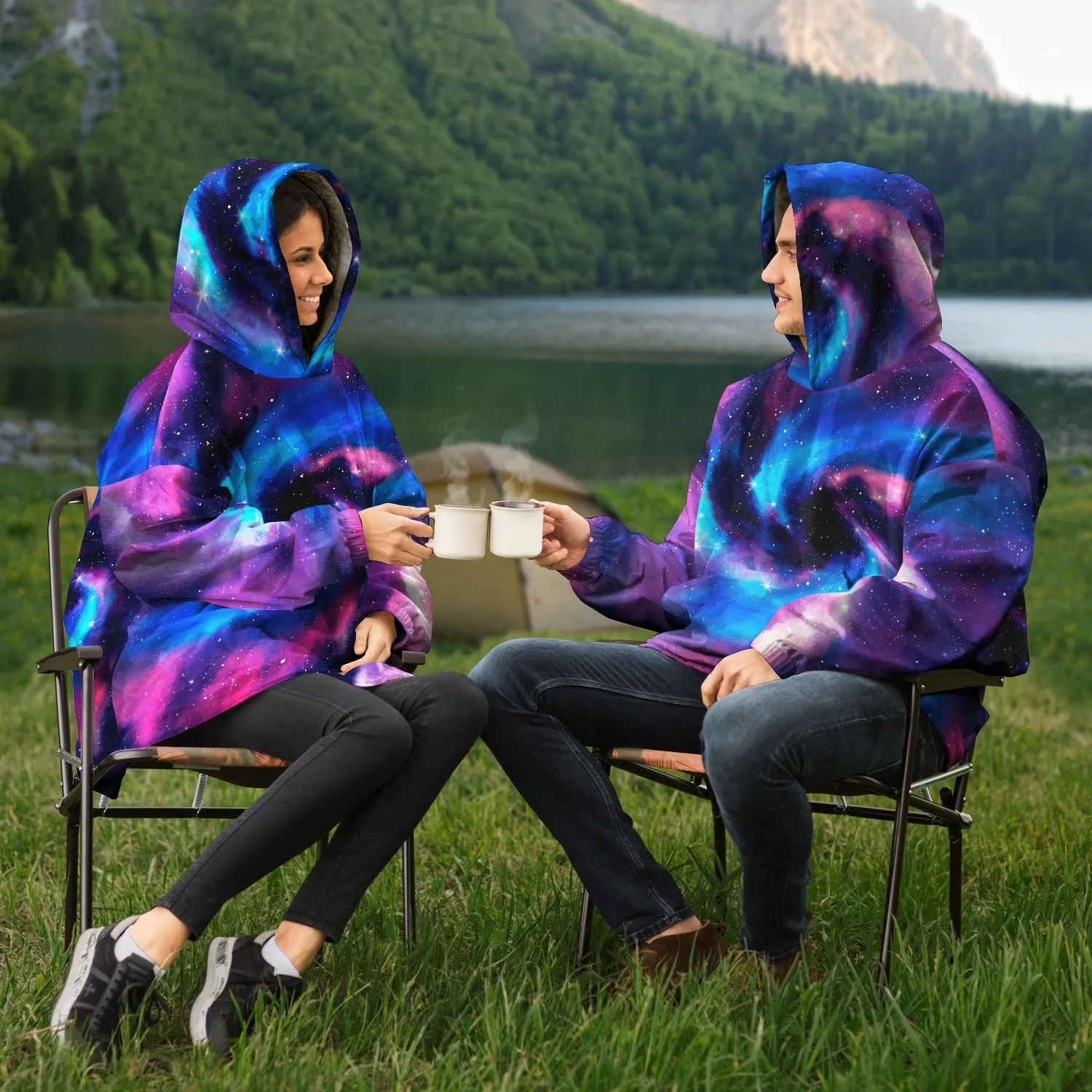 Galaxy Snug Blanket Hoodie