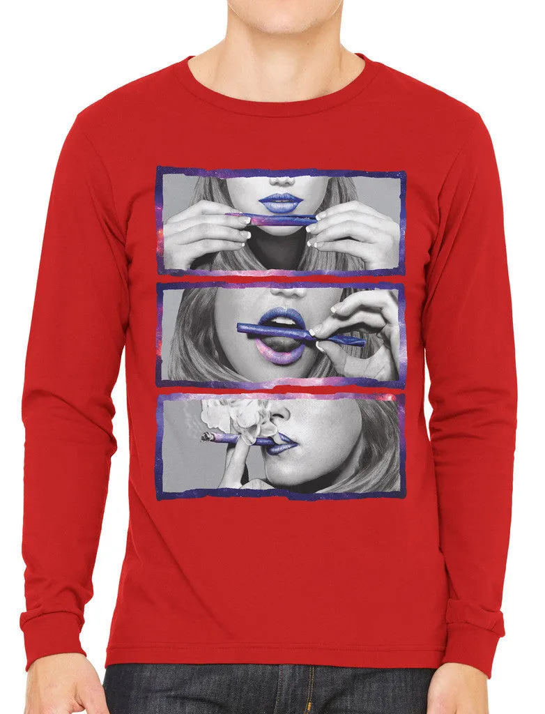 Galaxy Women Blunt Men's Long Sleeve T-shirt