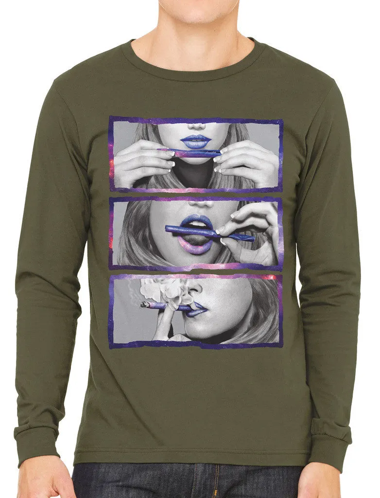 Galaxy Women Blunt Men's Long Sleeve T-shirt