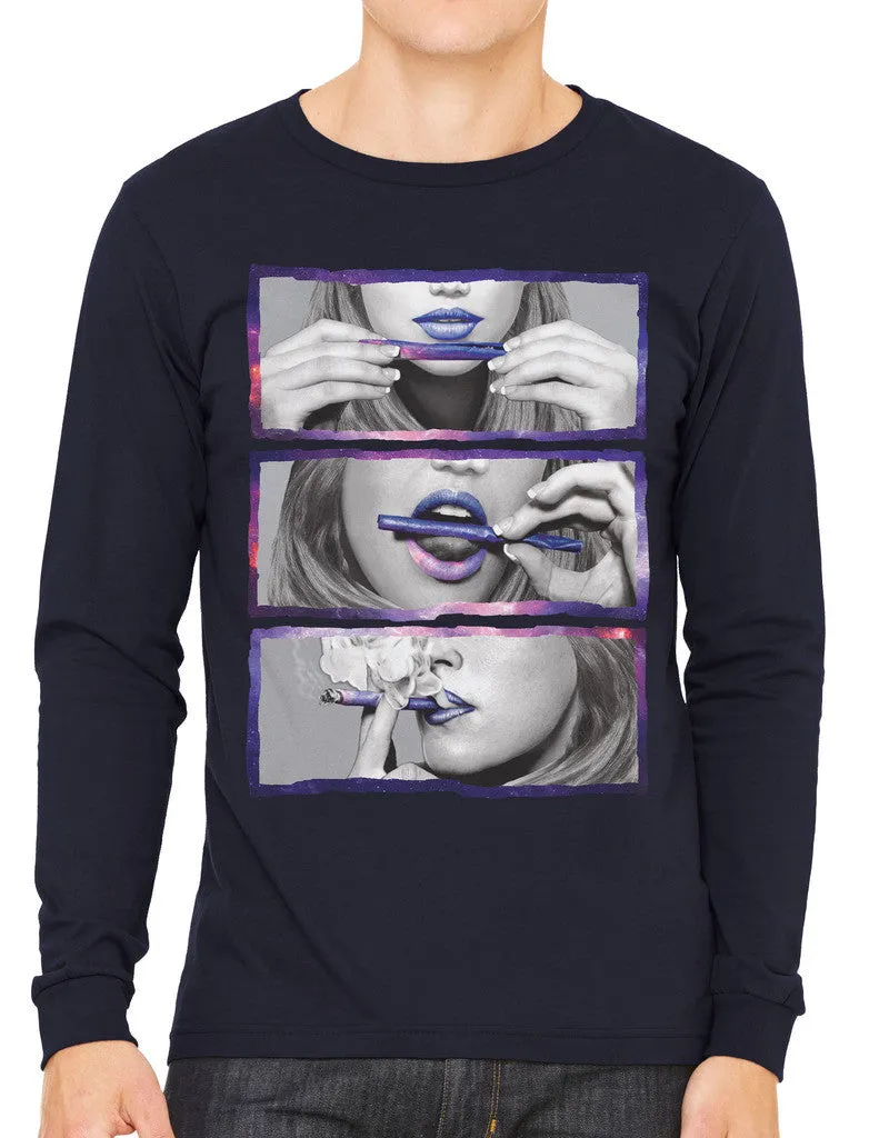 Galaxy Women Blunt Men's Long Sleeve T-shirt