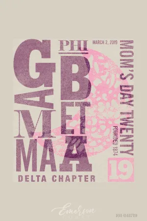 Gamma Phi Beta Mom's Day T-Shirt