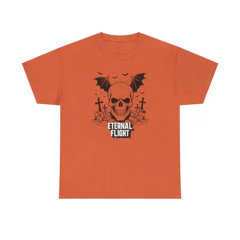 Halloween Skull Flight Unisex Tee