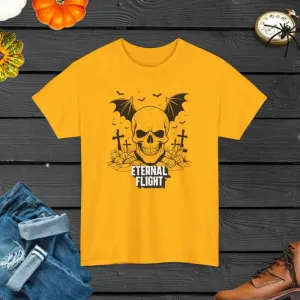 Halloween Skull Flight Unisex Tee