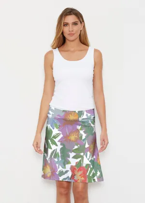 Hibiscus Island (19212) ~ Silky Brenda Skirt 21 inch