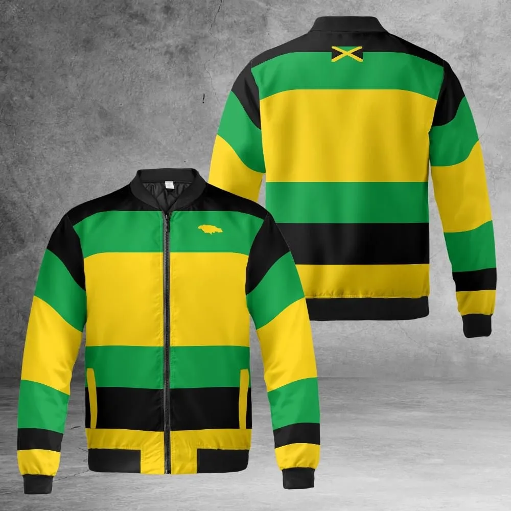Jamaica Quilted Bomber Jacket