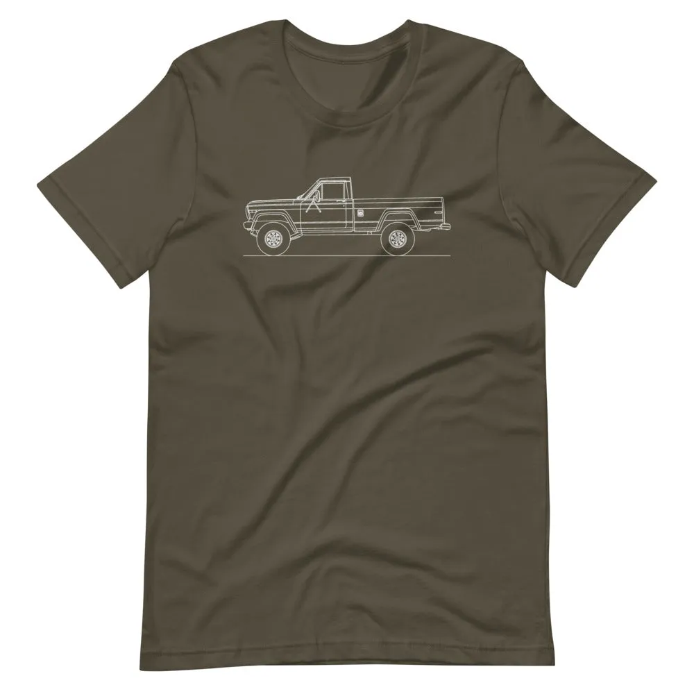 Jeep J10 Pickup silhouette T-shirt