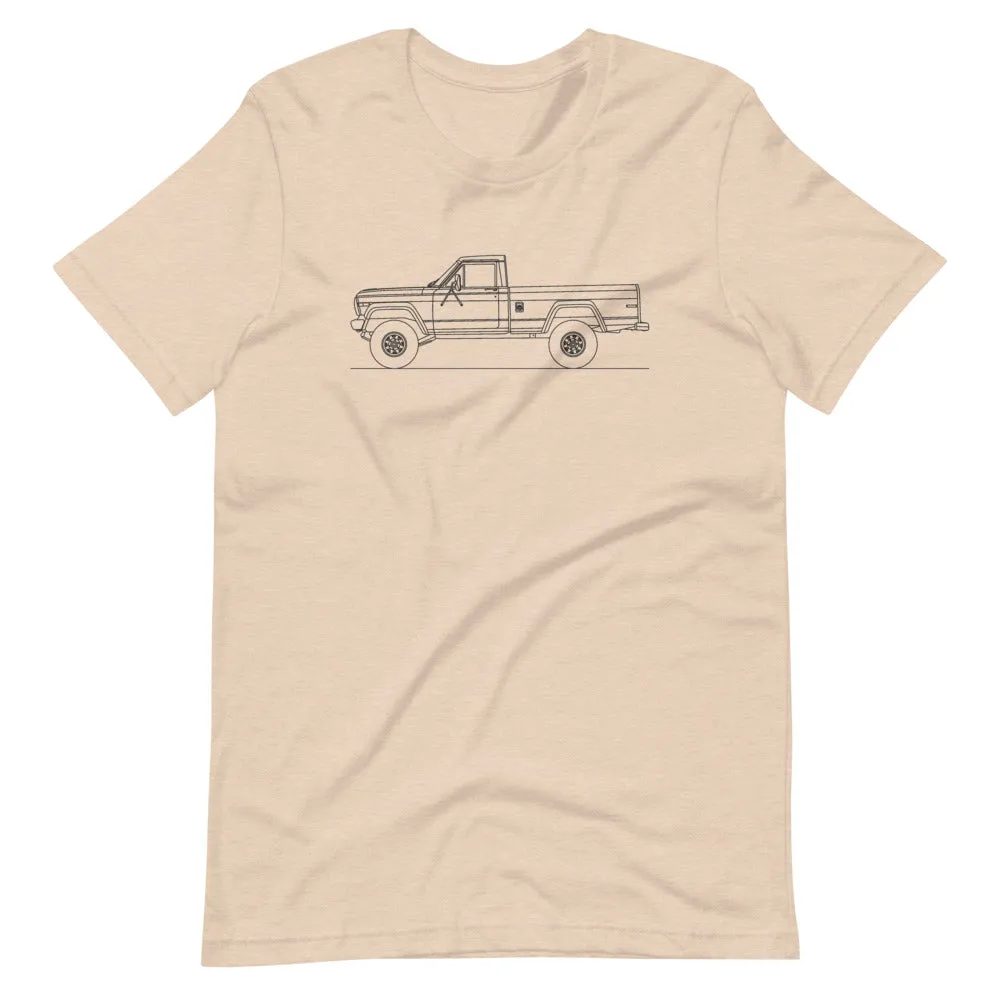 Jeep J10 Pickup silhouette T-shirt