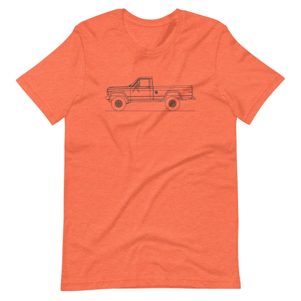 Jeep J10 Pickup silhouette T-shirt