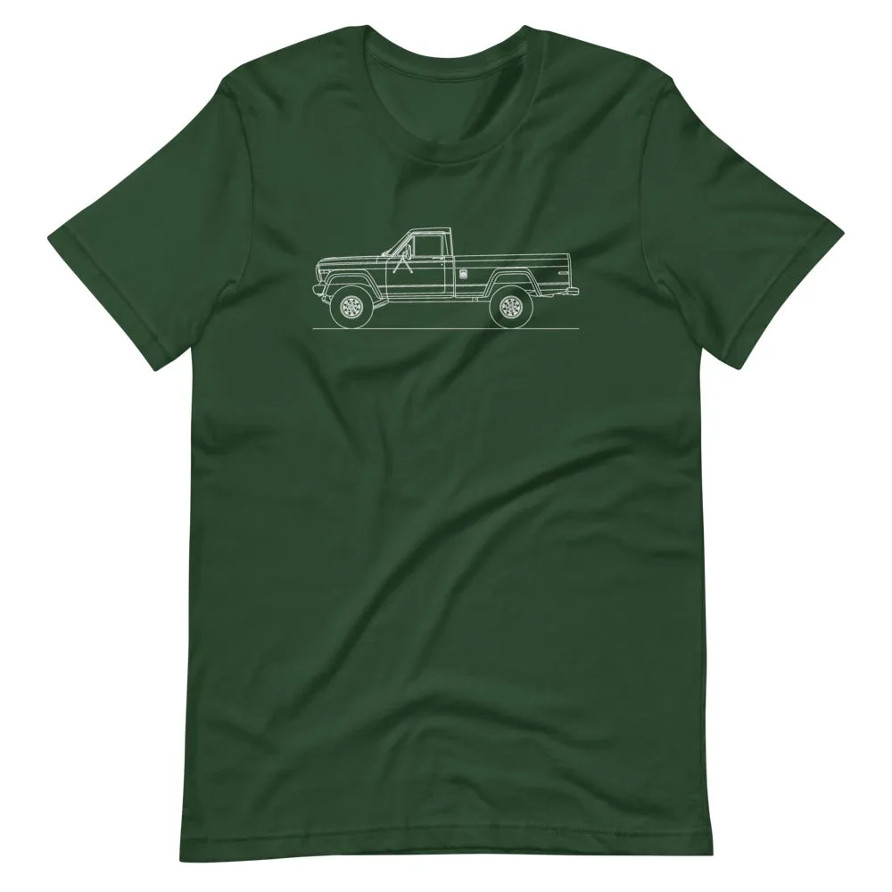 Jeep J10 Pickup silhouette T-shirt