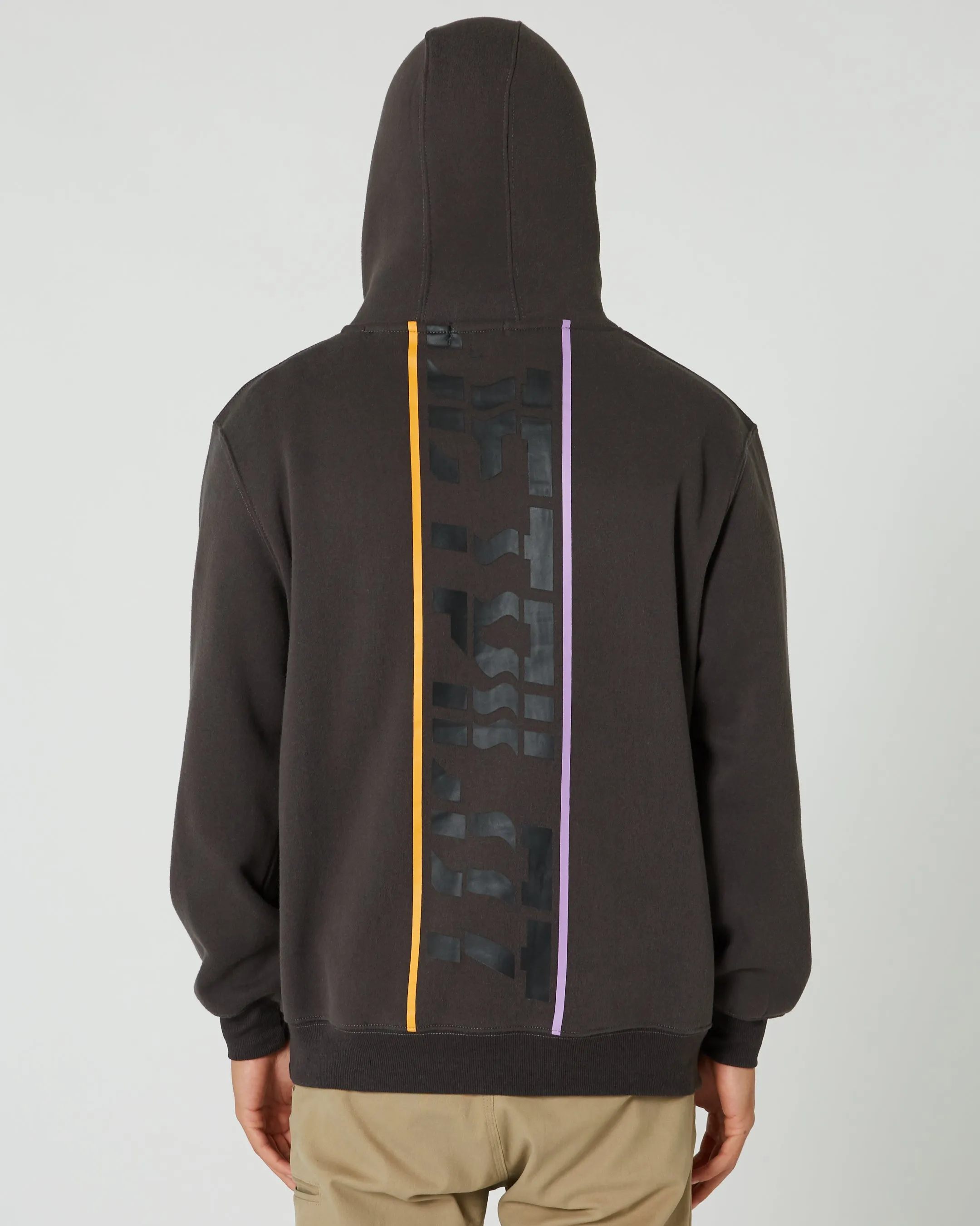 JP United Mens Pullover Hoodie - Charcoal