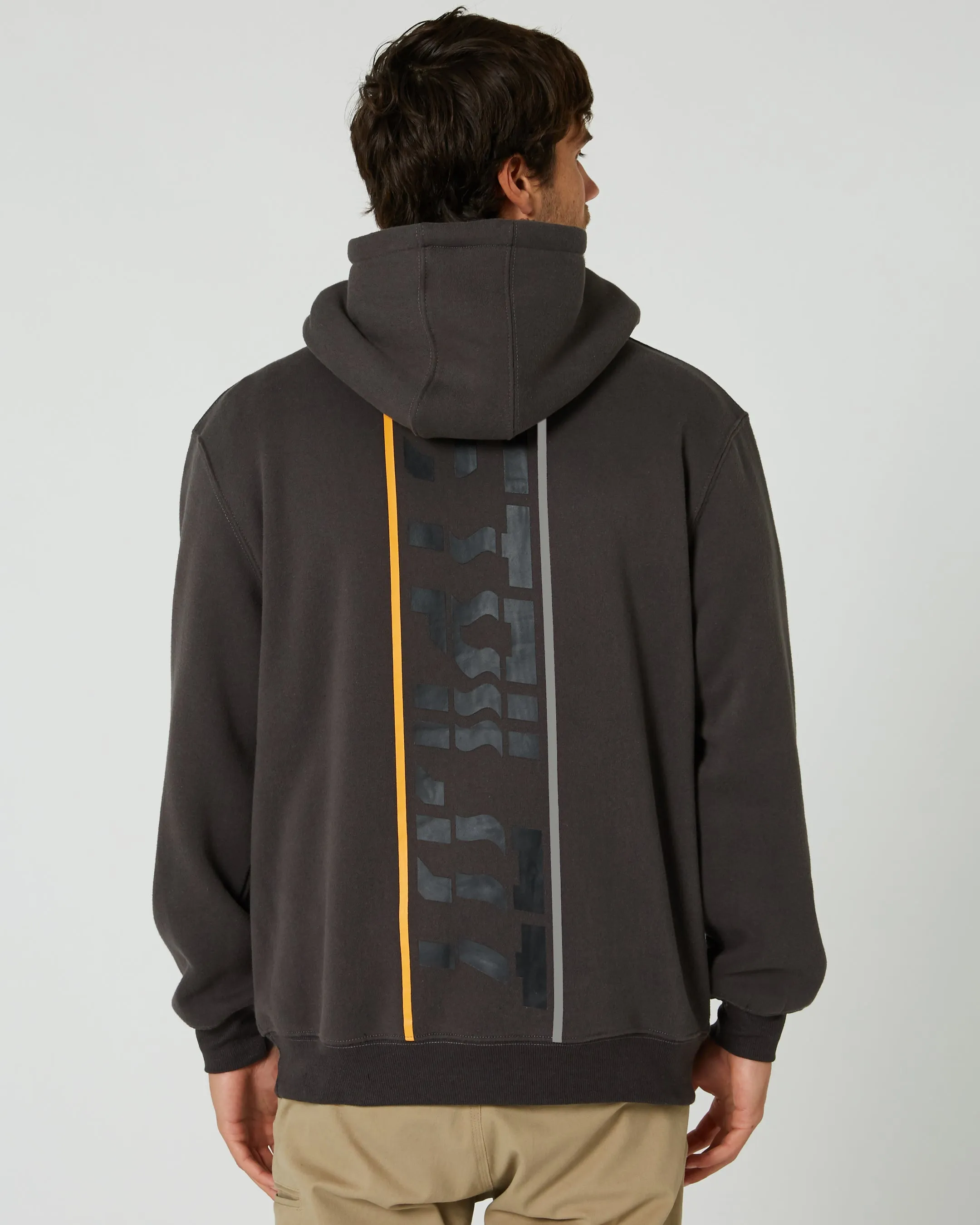 JP United Mens Pullover Hoodie - Charcoal