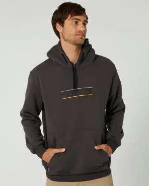 JP United Mens Pullover Hoodie - Charcoal
