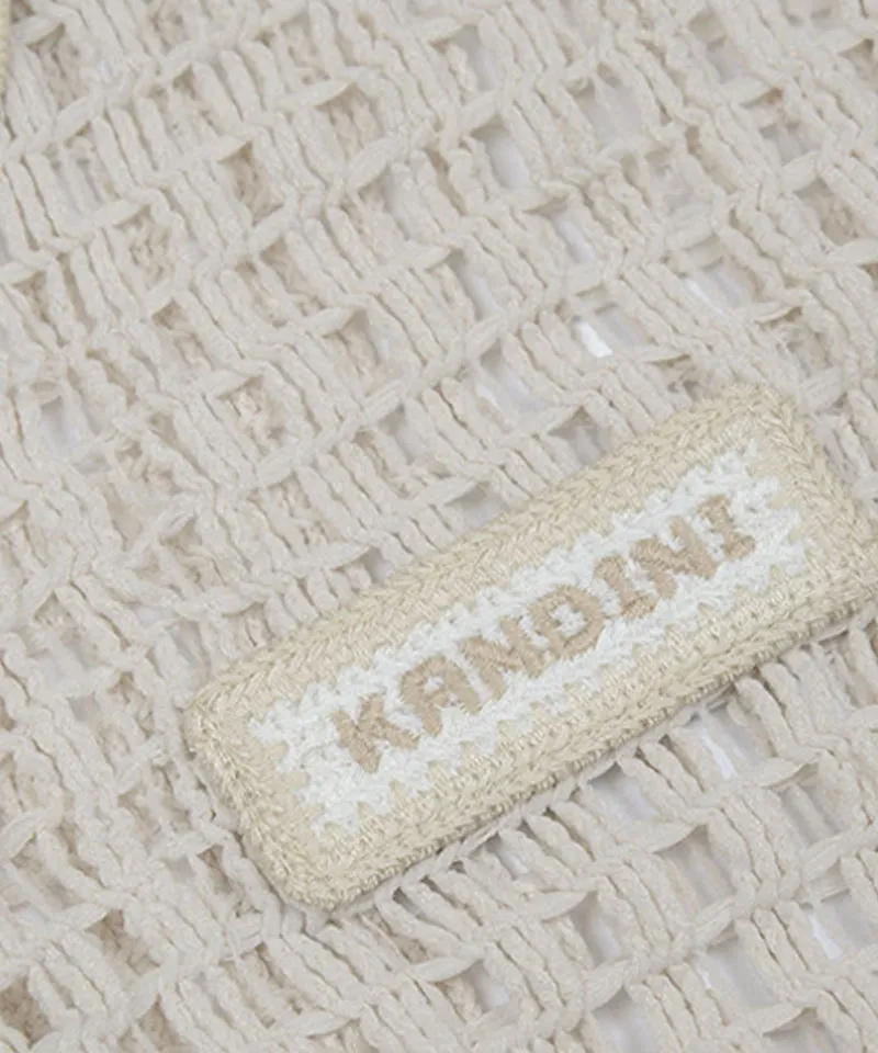KANDINI Urban Mesh Polo - Beige