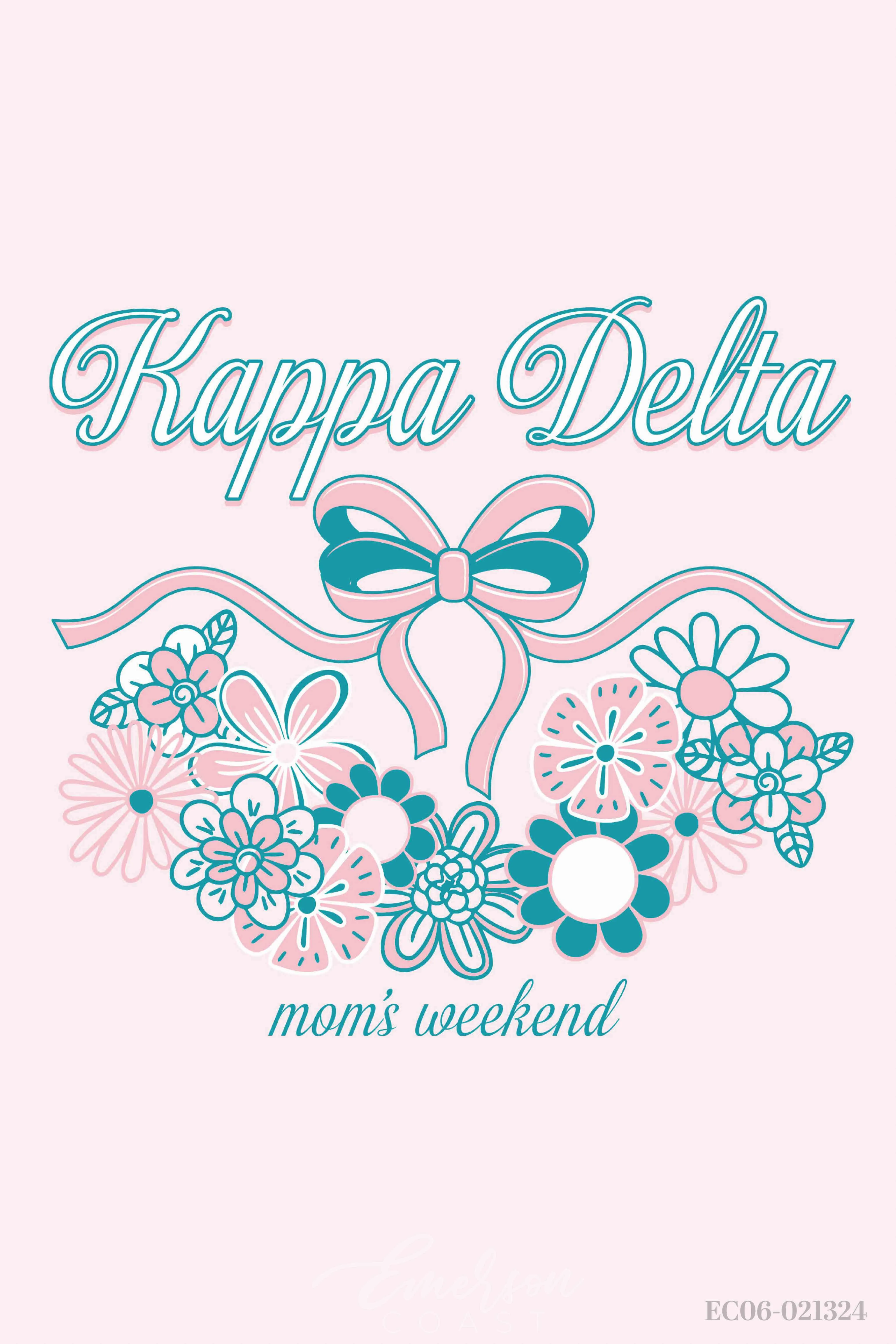 Kappa Delta Texas Tech University Mom's Weekend T-Shirt