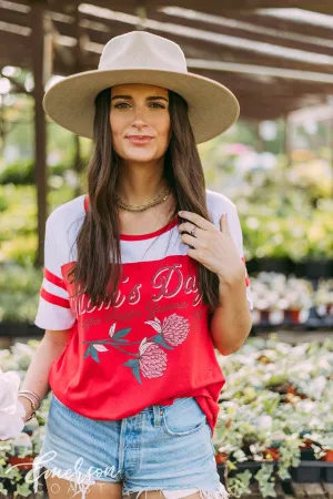 Kappa Kappa Gamma Floral Mom's Day Jersey Tee