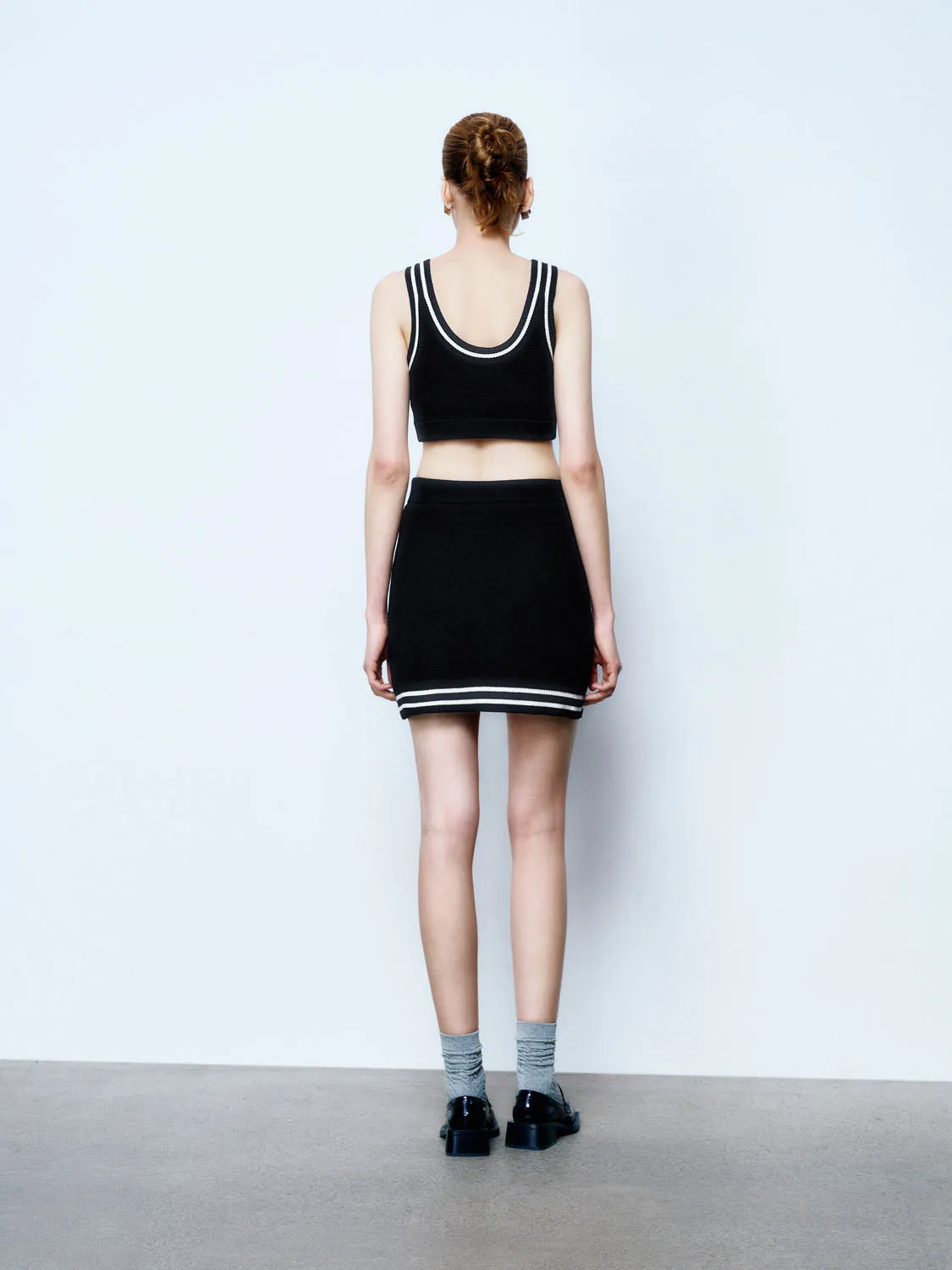 Knitted Cropped Vests