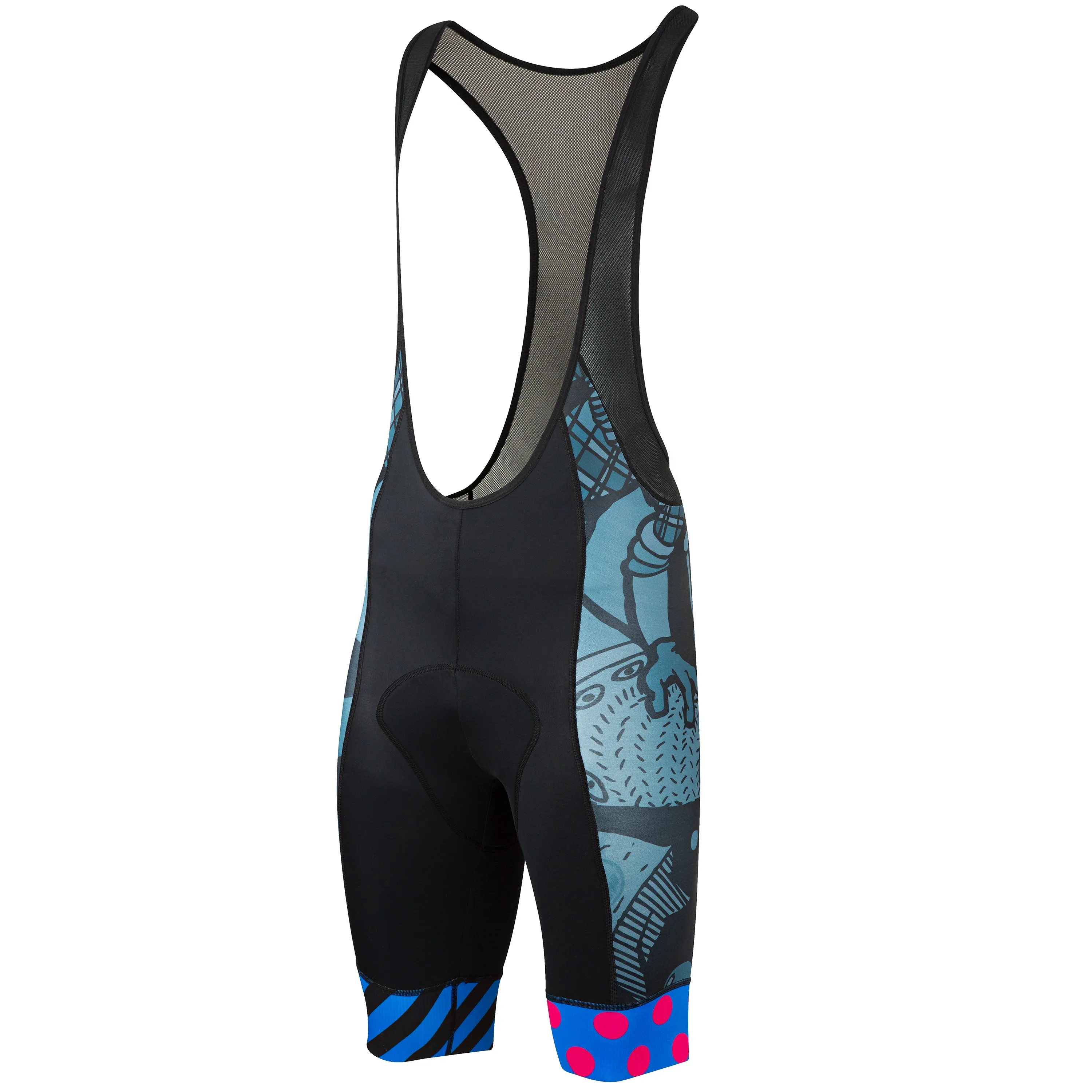 Ladies Cartoon Bib Shorts