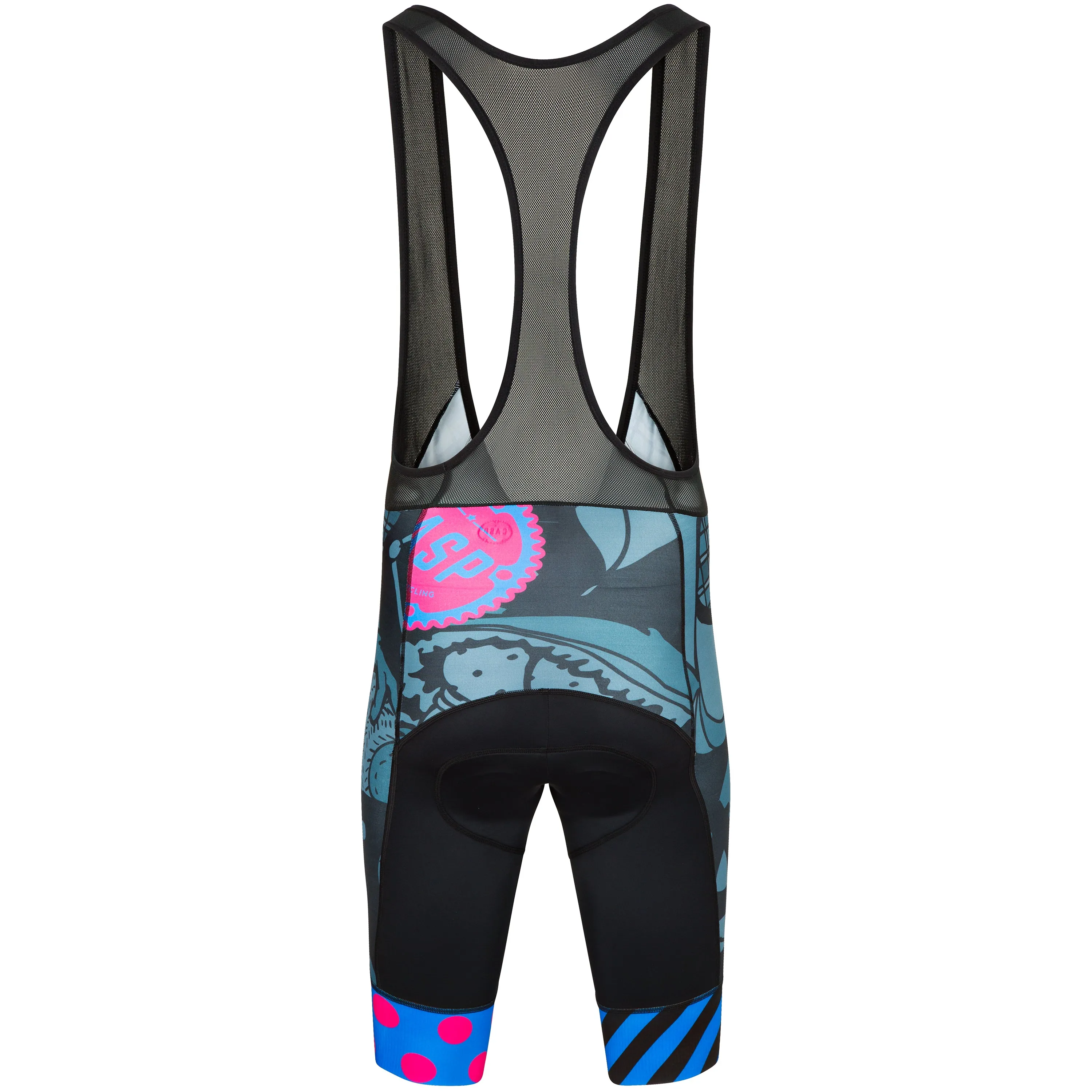 Ladies Cartoon Bib Shorts