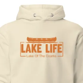 LAKE LIFE Premium Unisex Hoodie | Add Your Lake's Name