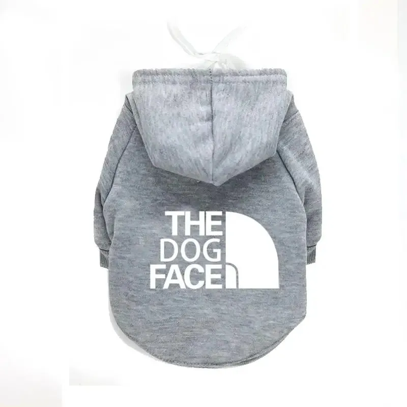 Letter Design Pet Dog Hoodies Cool Dogs Clothes For French Bulldog Dogs Pullover Sweatshirt Coats Small Medium Dogs Chihuahua
