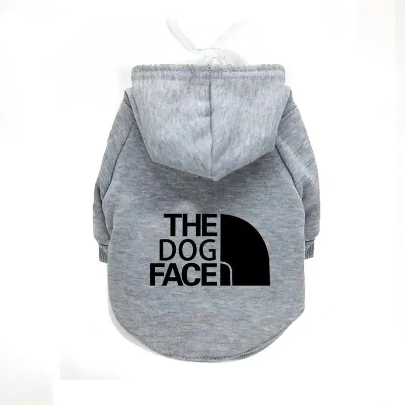 Letter Design Pet Dog Hoodies Cool Dogs Clothes For French Bulldog Dogs Pullover Sweatshirt Coats Small Medium Dogs Chihuahua