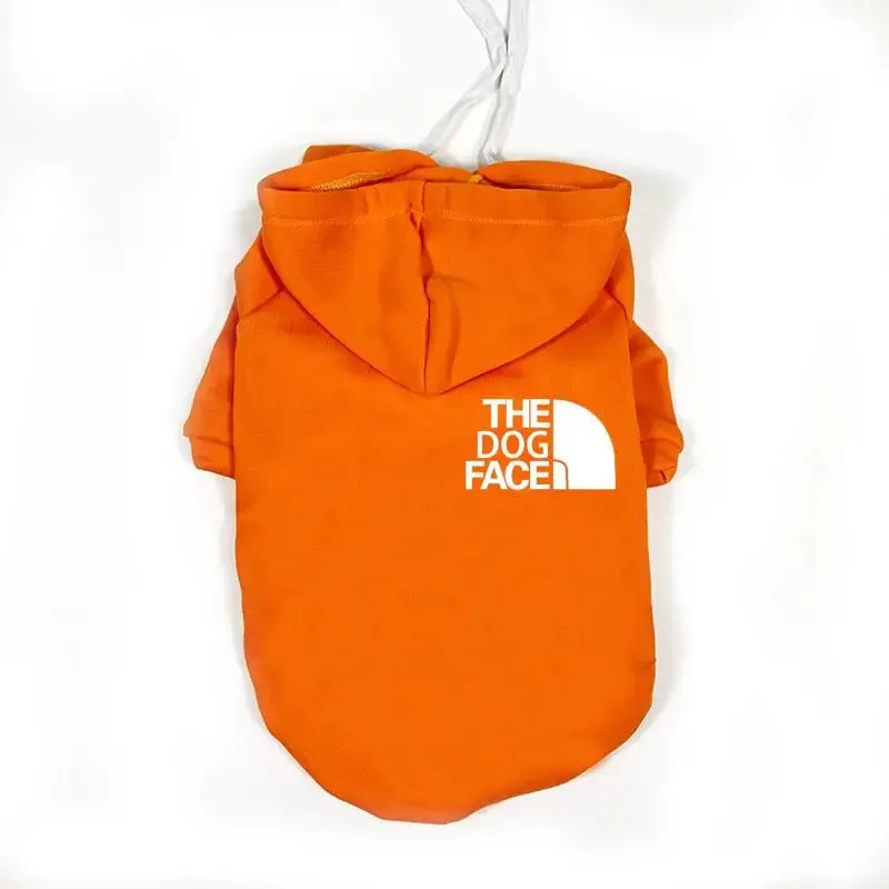 Letter Design Pet Dog Hoodies Cool Dogs Clothes For French Bulldog Dogs Pullover Sweatshirt Coats Small Medium Dogs Chihuahua