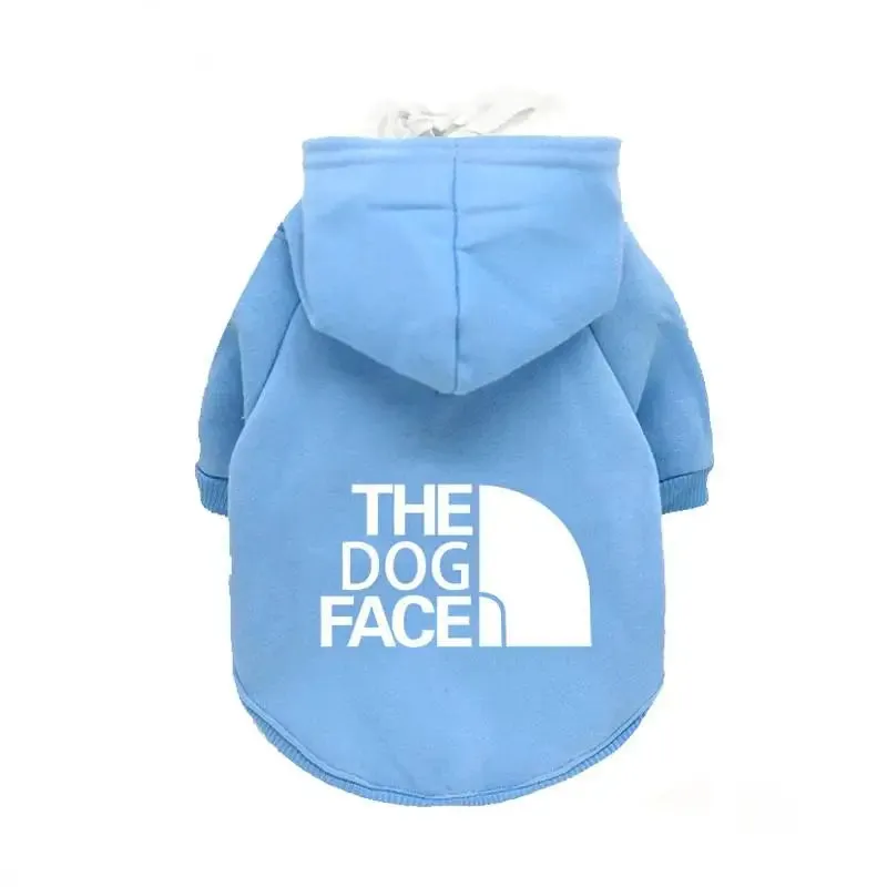 Letter Design Pet Dog Hoodies Cool Dogs Clothes For French Bulldog Dogs Pullover Sweatshirt Coats Small Medium Dogs Chihuahua
