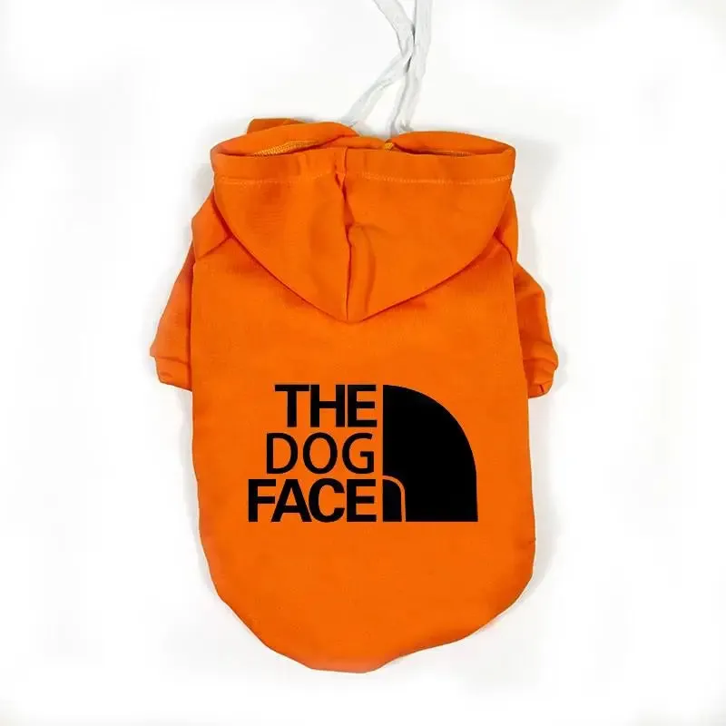 Letter Design Pet Dog Hoodies Cool Dogs Clothes For French Bulldog Dogs Pullover Sweatshirt Coats Small Medium Dogs Chihuahua