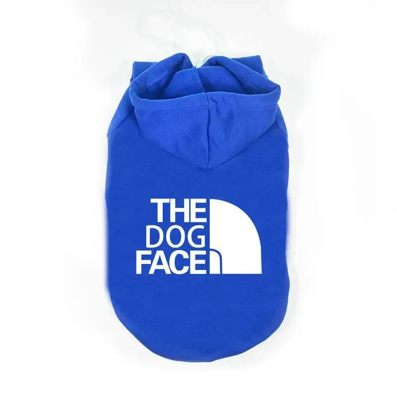 Letter Design Pet Dog Hoodies Cool Dogs Clothes For French Bulldog Dogs Pullover Sweatshirt Coats Small Medium Dogs Chihuahua