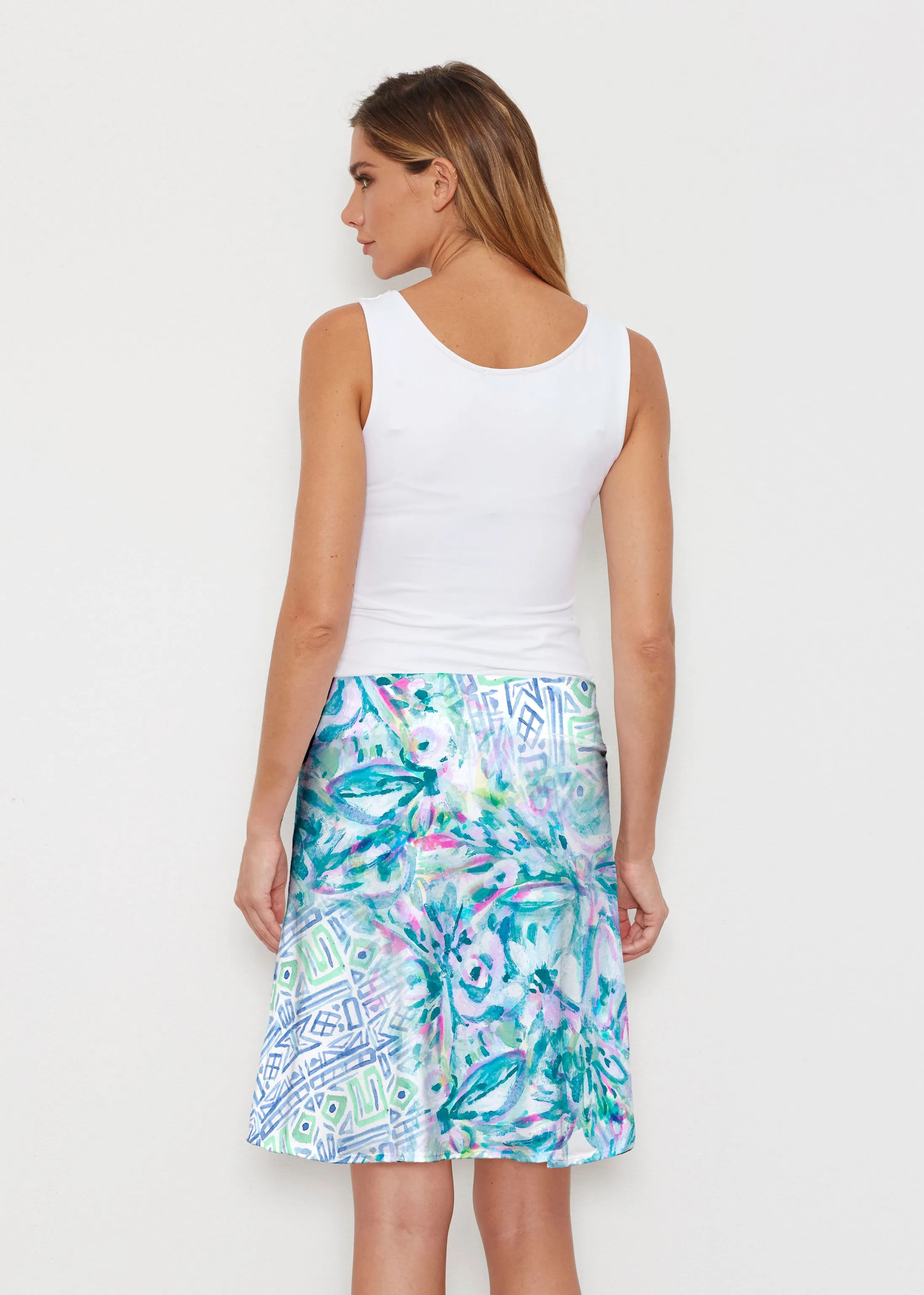 Lilly (17234) ~ Silky Brenda Skirt 21 inch