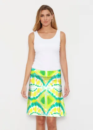 Limeade (17272) ~ Silky Brenda Skirt 21 inch
