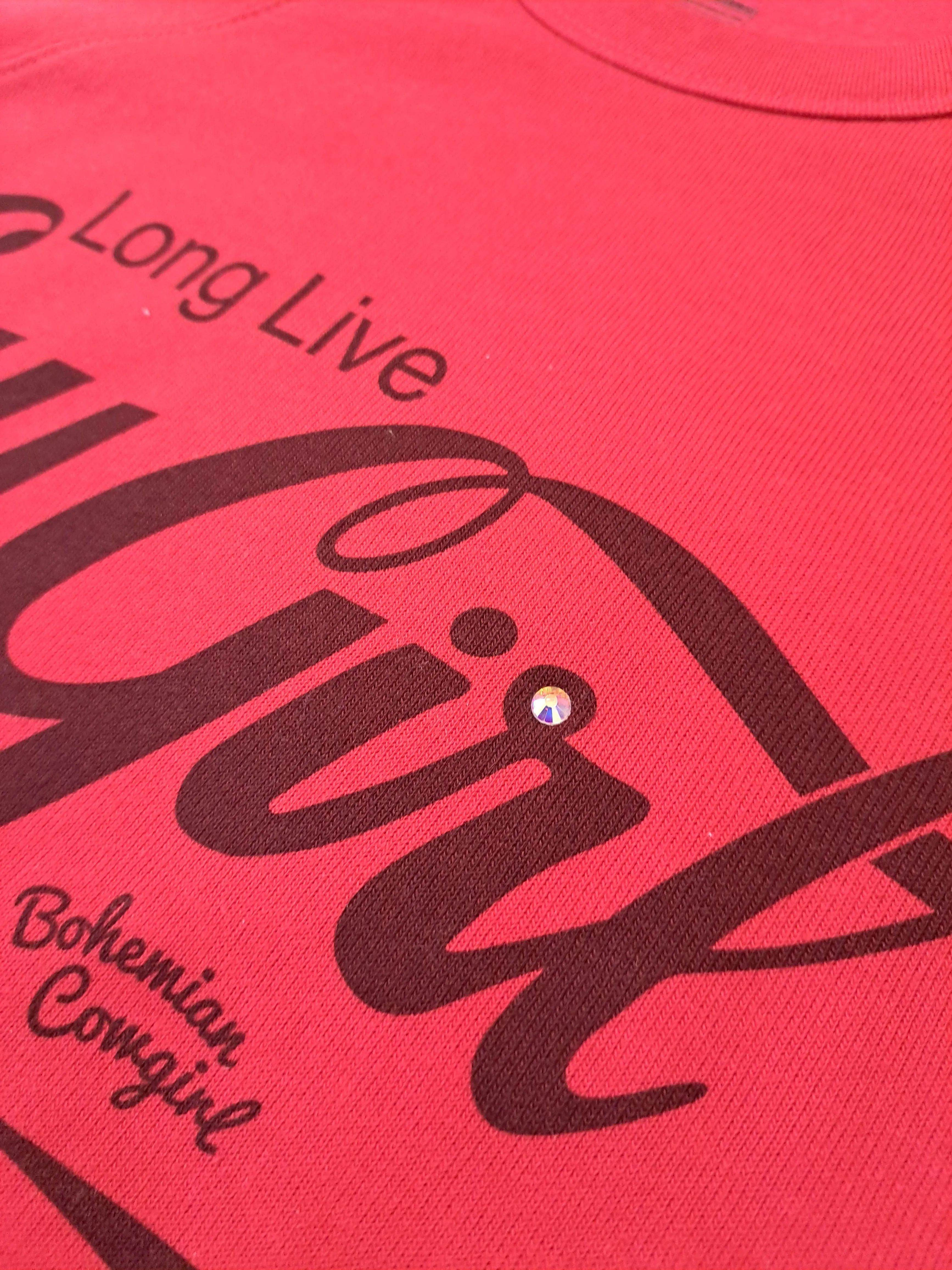 Long Live Cowgirl Cola Red Sweatshirt - WS