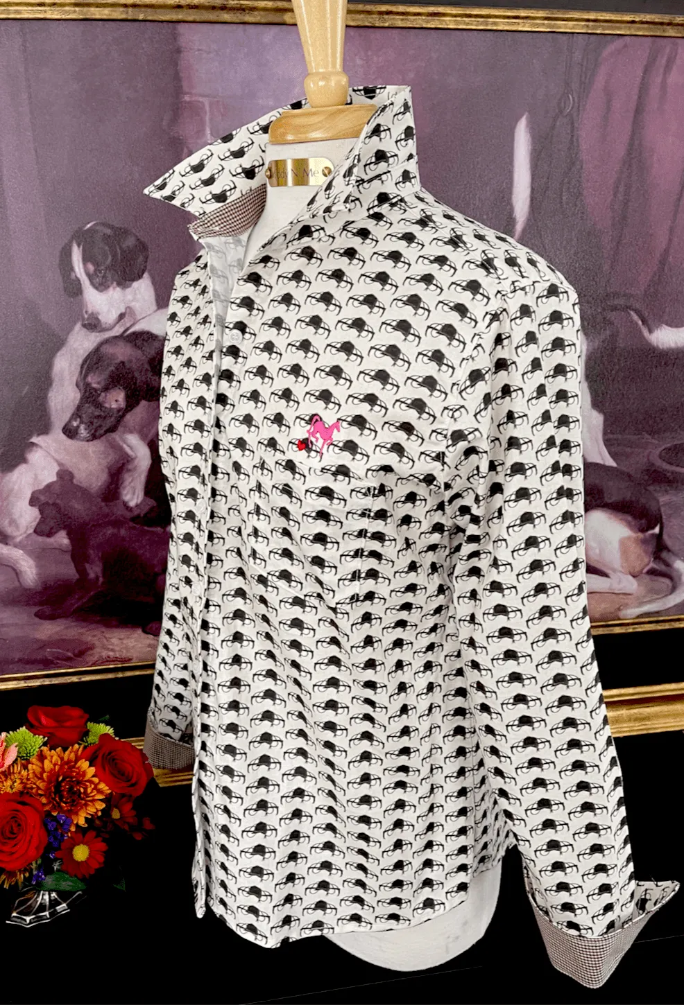 LOVE MIDDY SHIRT IN CREME THORNTON HILL