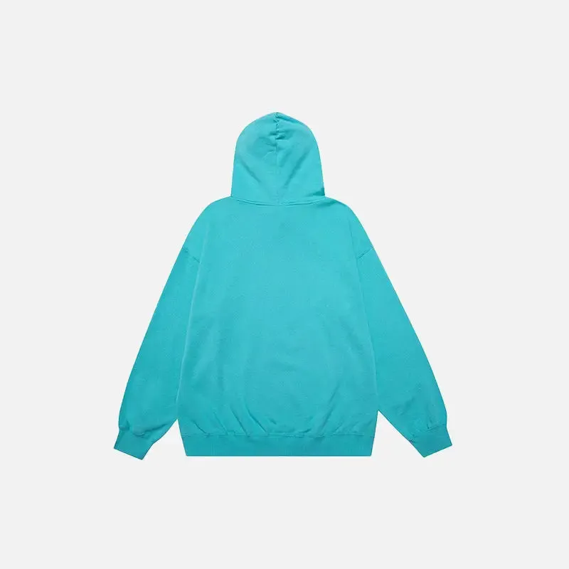 Love You Y2K Graphic Print Hoodie for Ultimate Comfort and Style