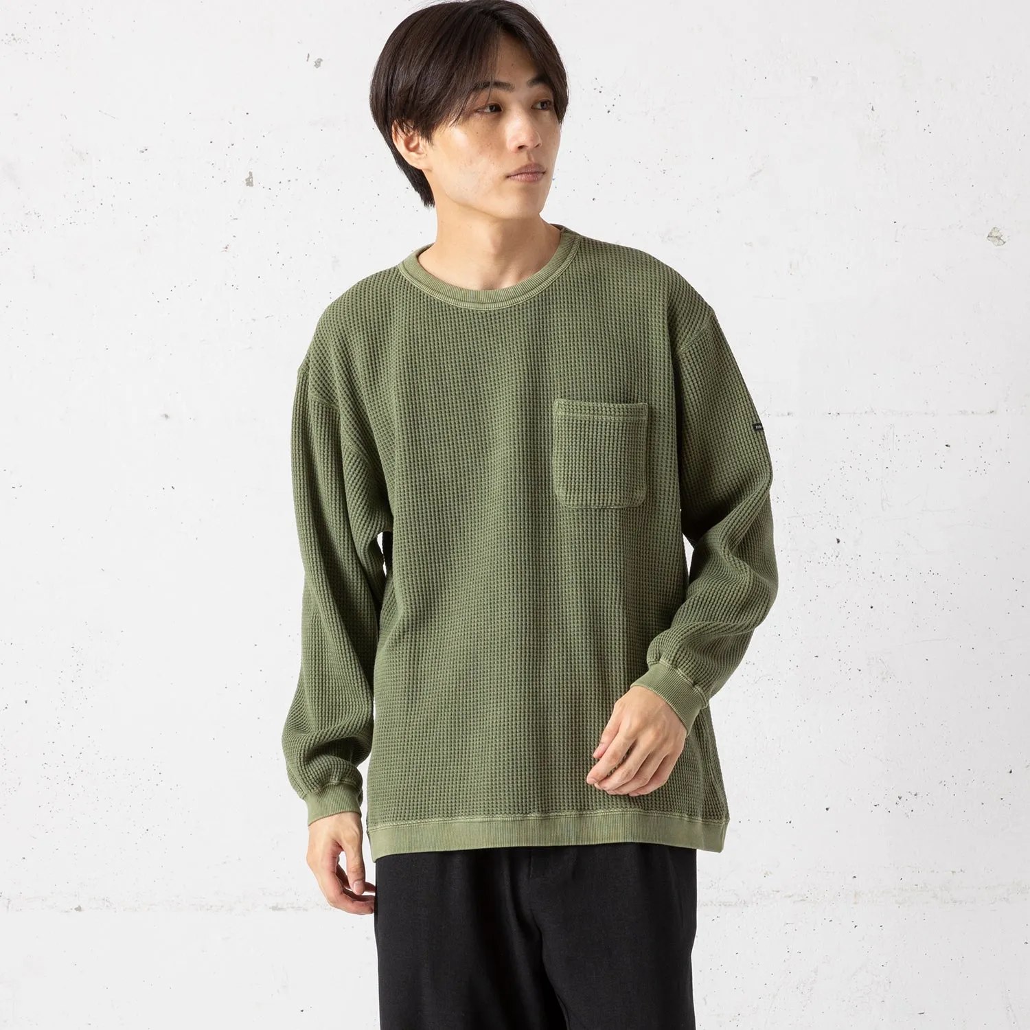 MANASTASH | マナスタッシュ　HEAVY SNUG THERMAL L/S TEE