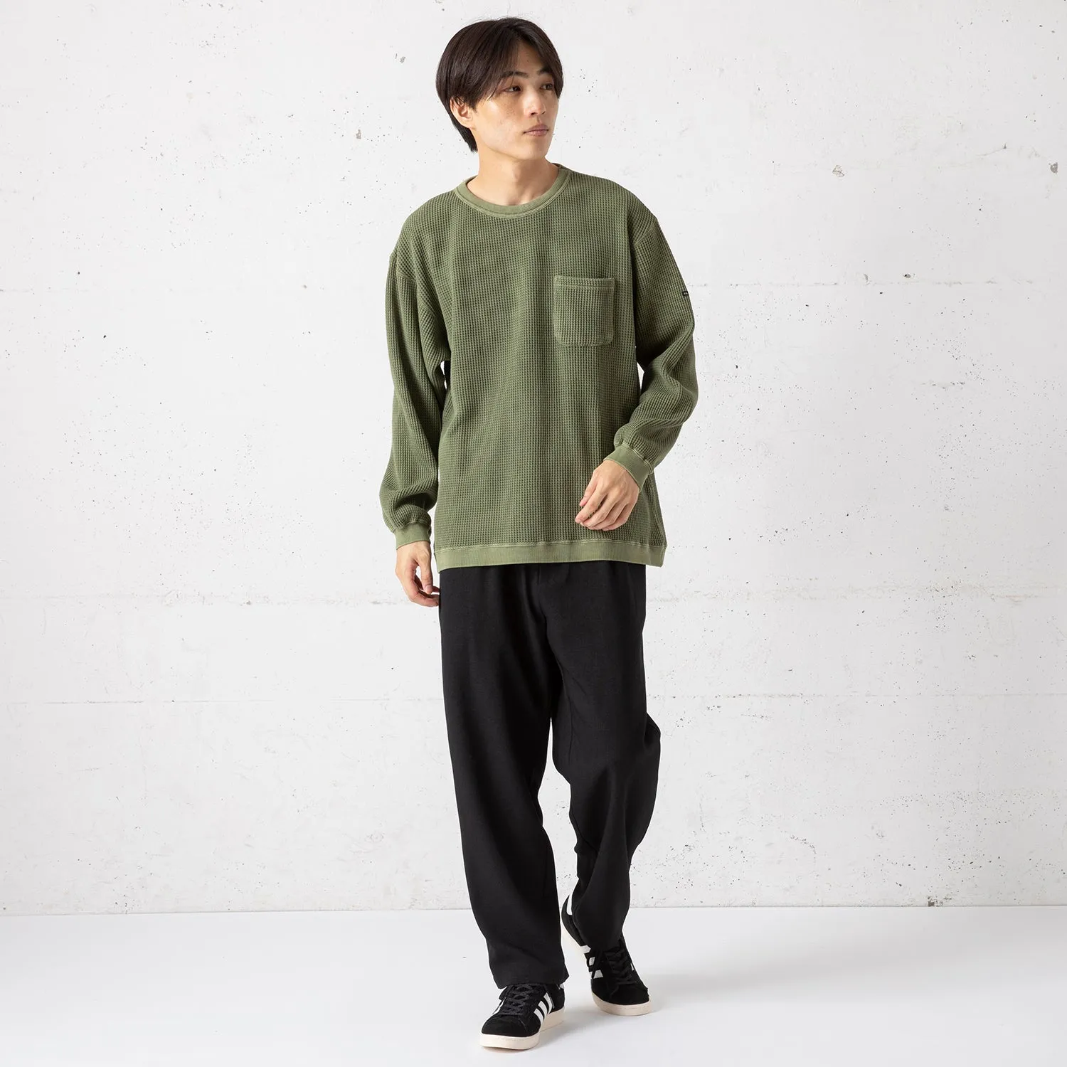 MANASTASH | マナスタッシュ　HEAVY SNUG THERMAL L/S TEE